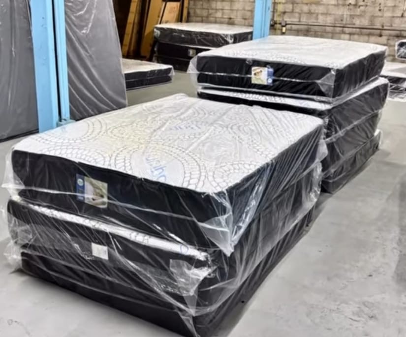 Real mattress stock in our warehouse